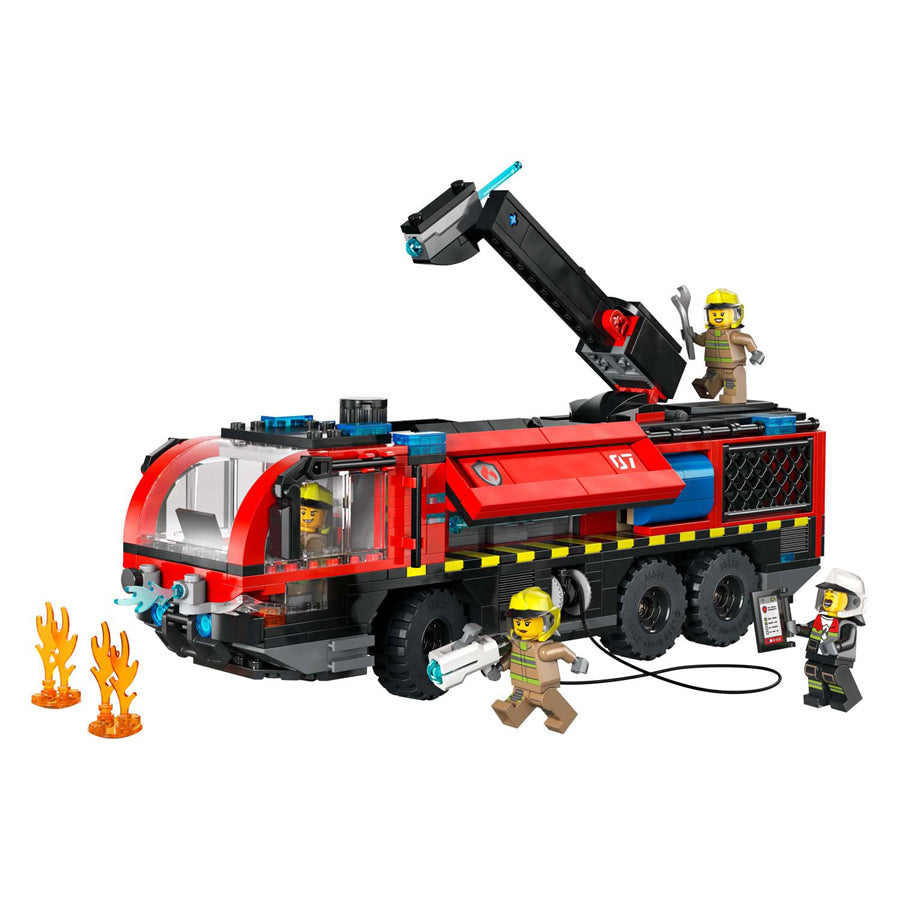 Lego city 60499 luchthaven brandweertruck