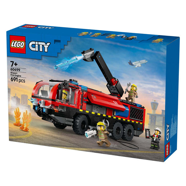 Lego city 60499 luchthaven brandweertruck