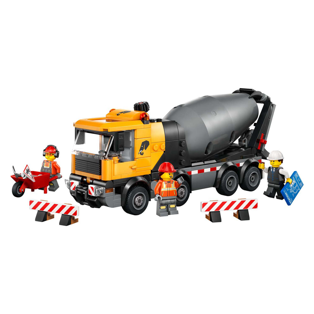 Lego city cement mixer constructiespeelgoed