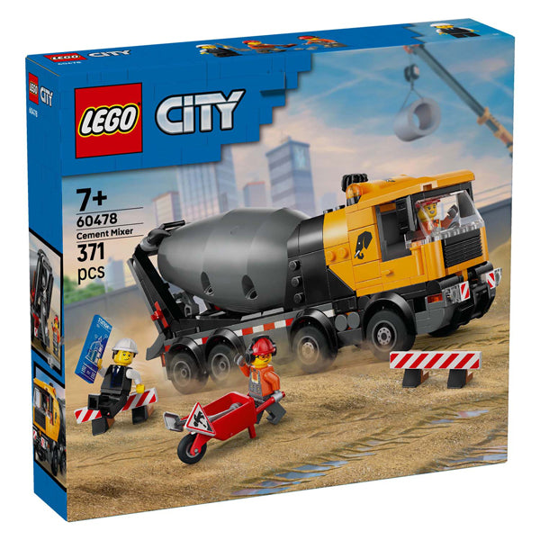 Lego city cement mixer constructiespeelgoed