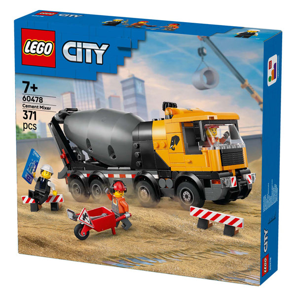 Lego city cement mixer constructiespeelgoed