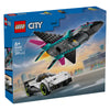 Lego city great vehicles - 60489 - straalvliegtuig vs. sportauto
