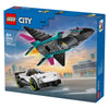 Lego city great vehicles - 60489 - straalvliegtuig vs. sportauto