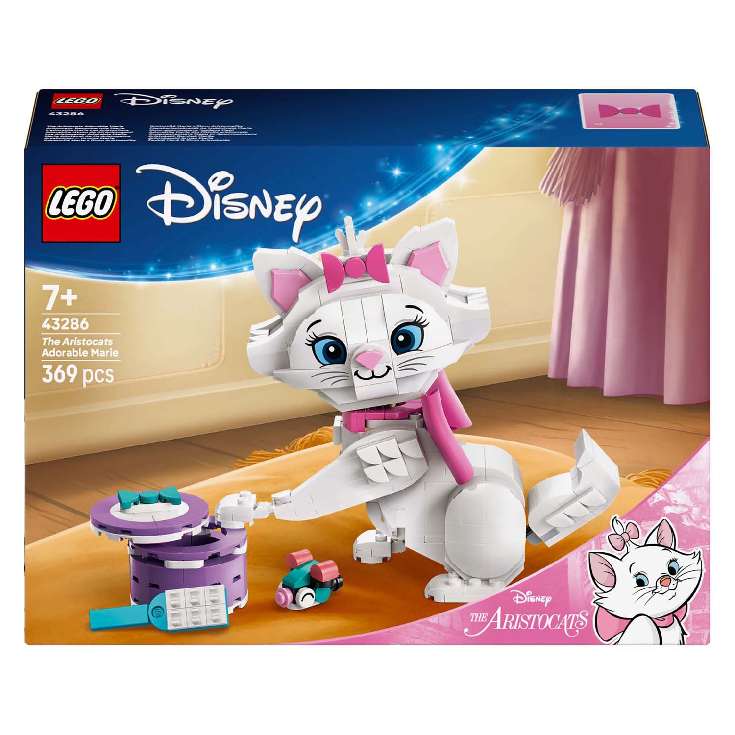 Lego disney de aristokatten: schattige marie - 43286