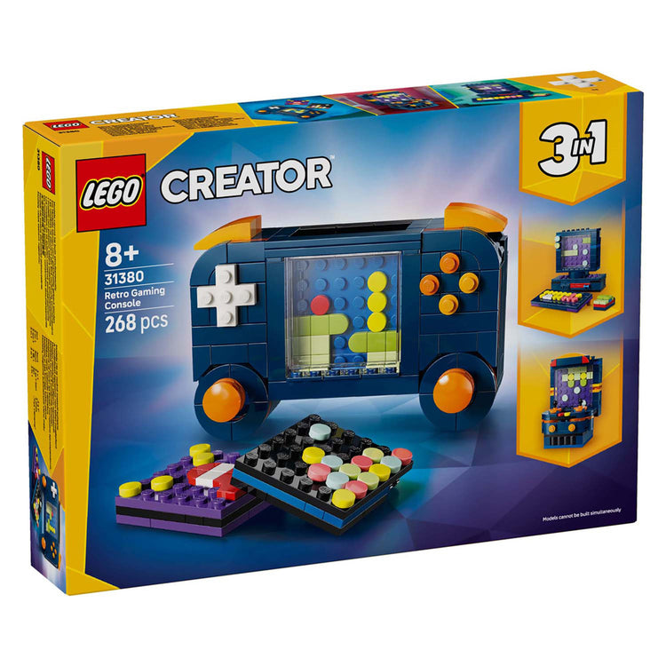 Lego ® creator 3in1 retro spelcomputer speelgoedmodel - bouw om tot desktop of speelautomaat - 31380