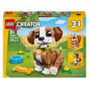 Lego schattige dieren: speelse puppy constructiespeelgoed (31382)