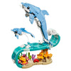 Lego ® creator 3in1 zeedieren: prachtige dolfijnen - bouw om tot een zeepaardje of krab - 31385