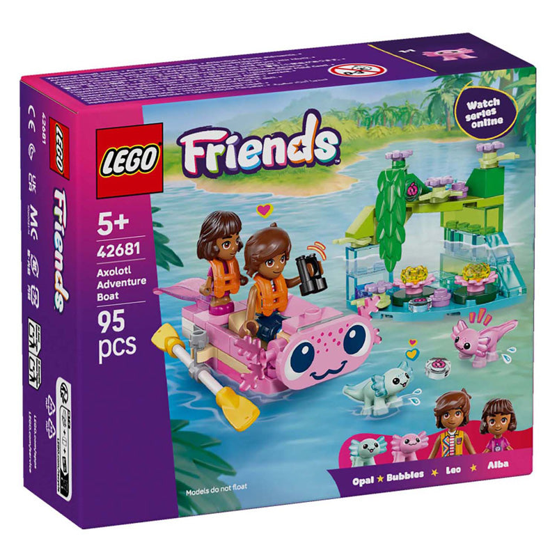 Lego friends axolotl avontuur boot bouwset - speelgoed - 42681