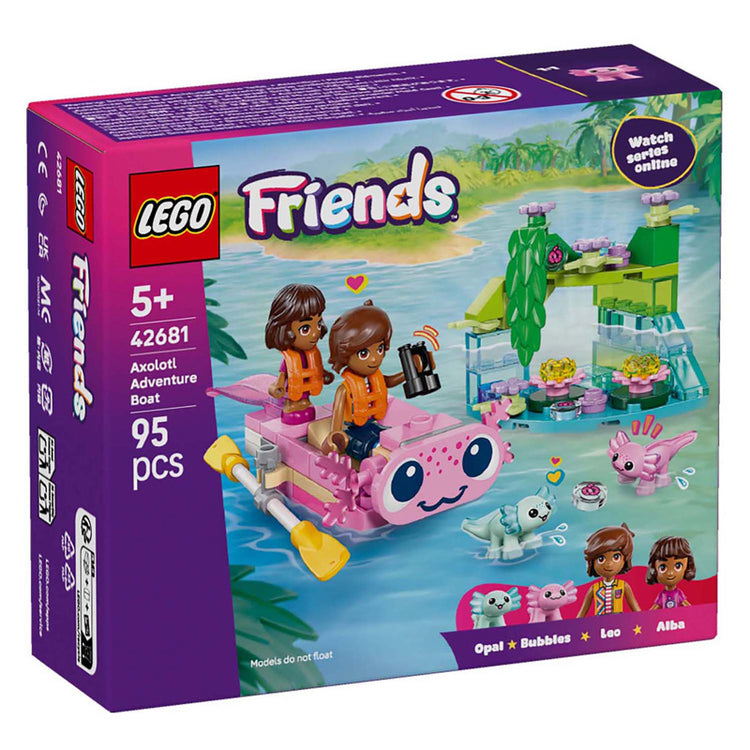 Lego friends axolotl avontuur boot bouwset - speelgoed - 42681