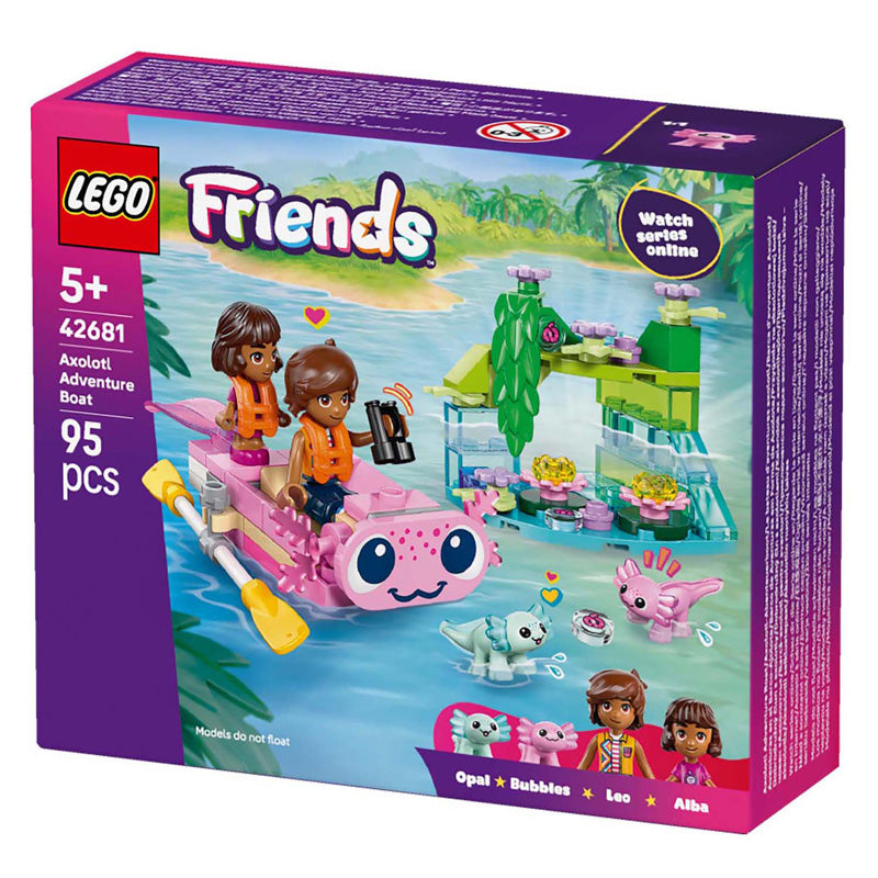 Lego friends axolotl avontuur boot bouwset - speelgoed - 42681