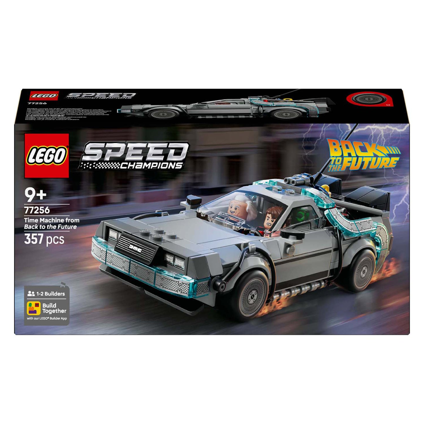 Lego speed champions tijdmachine uit back to the future - 77256