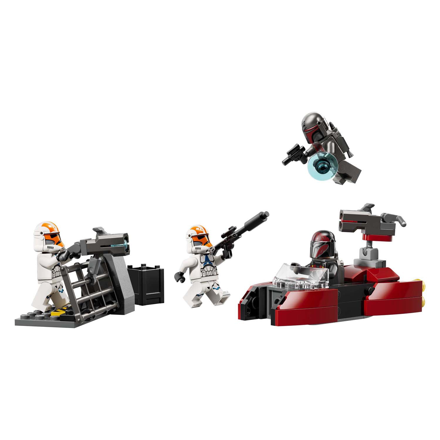 Lego star wars beleg van mandalore battle pack - cadeau voor jongens vanaf 6 jaar - 75449