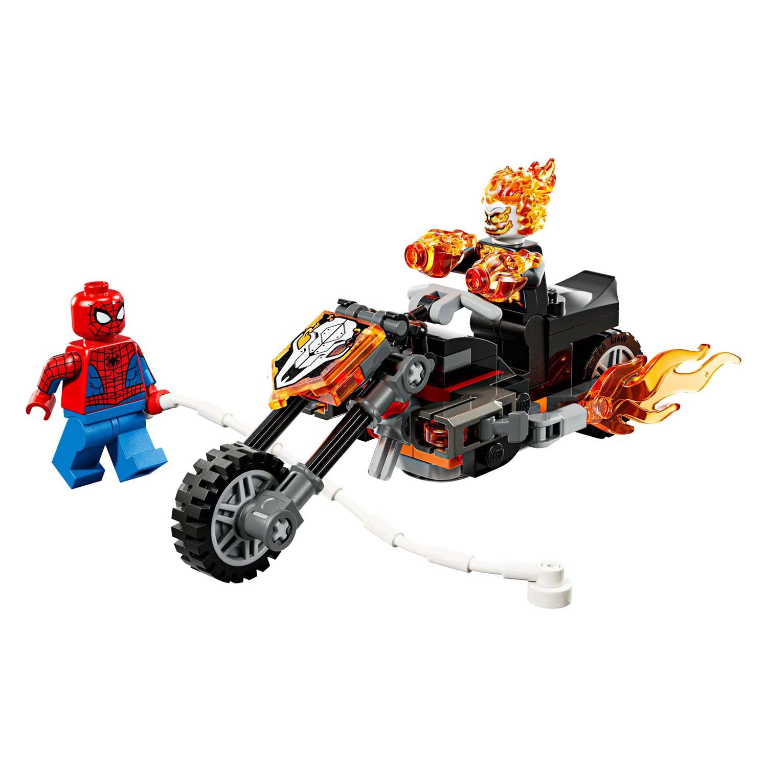 Lego super heroes 76335 marvel spider-man vs. ghost rider motor