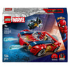 Lego super heroes 76336 marvel spider-man auto vs. venomized wolverine