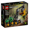 Lego ® technic john deere 1470h houtoogstmachine - werkende klauw en boomstam - modelbouwspeelgoed - 42218