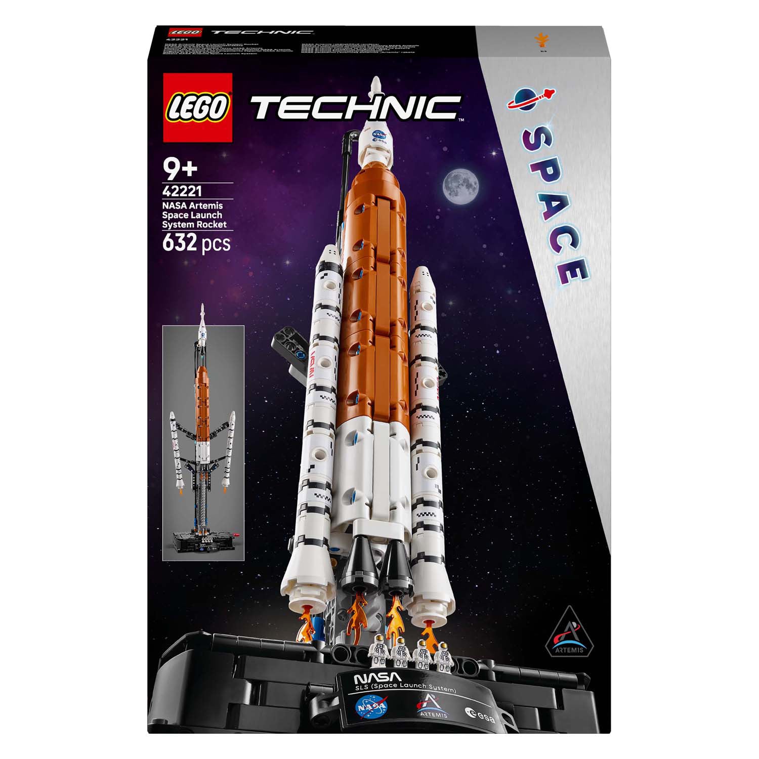 Lego technic - nasa artemis ruimteraket constructiespeelgoed (42221)