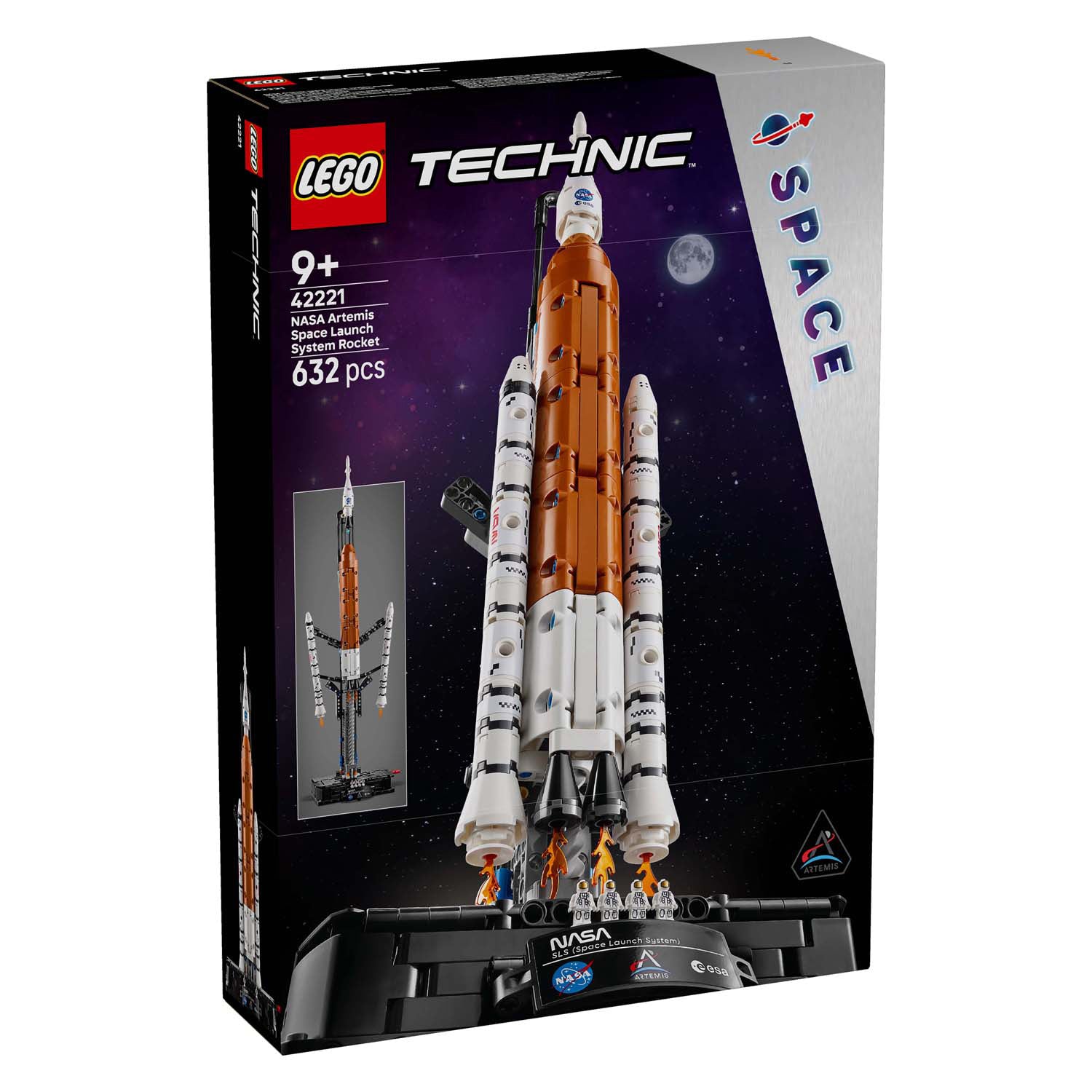 Lego technic - nasa artemis ruimteraket constructiespeelgoed (42221)