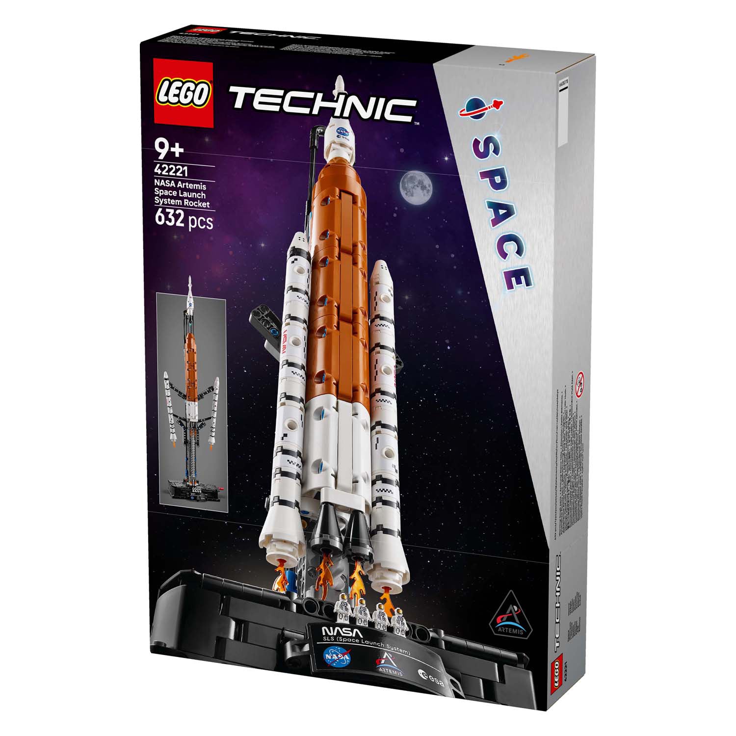 Lego technic - nasa artemis ruimteraket constructiespeelgoed (42221)