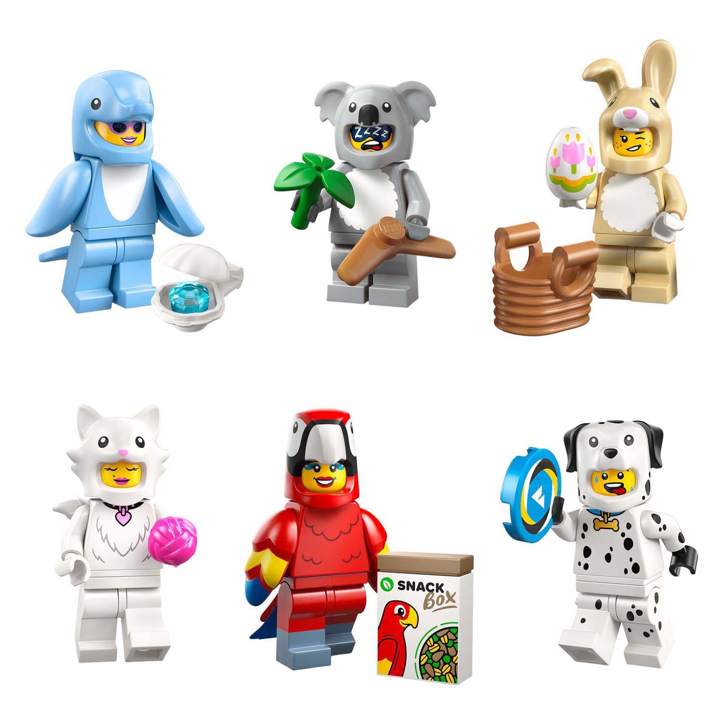 Lego minifigures - serie 28: dierenkostuum constructiespeelgoed (71051)