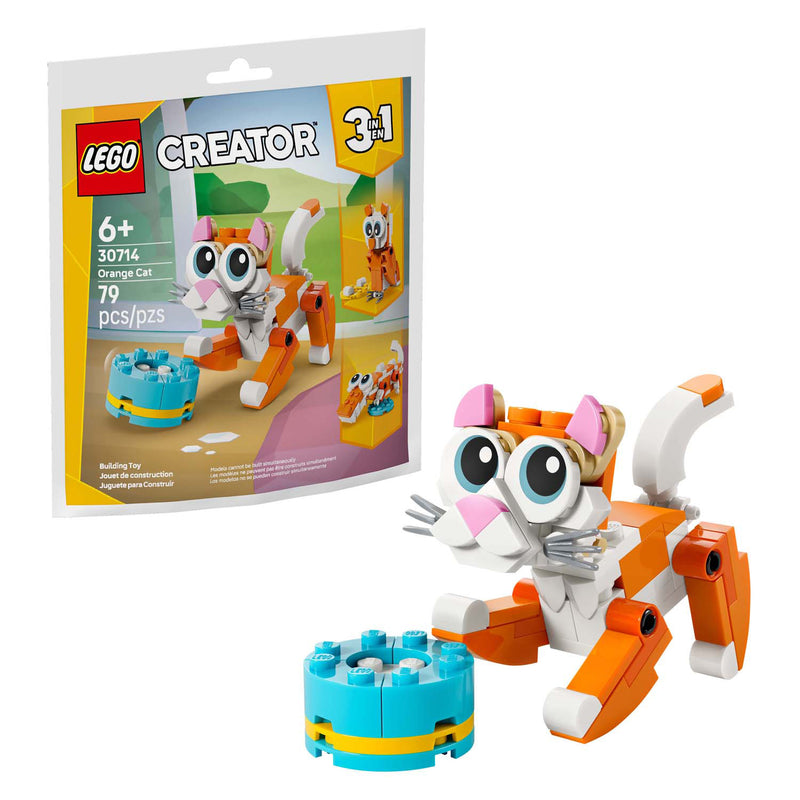 Lego creator 30714 oranje kat