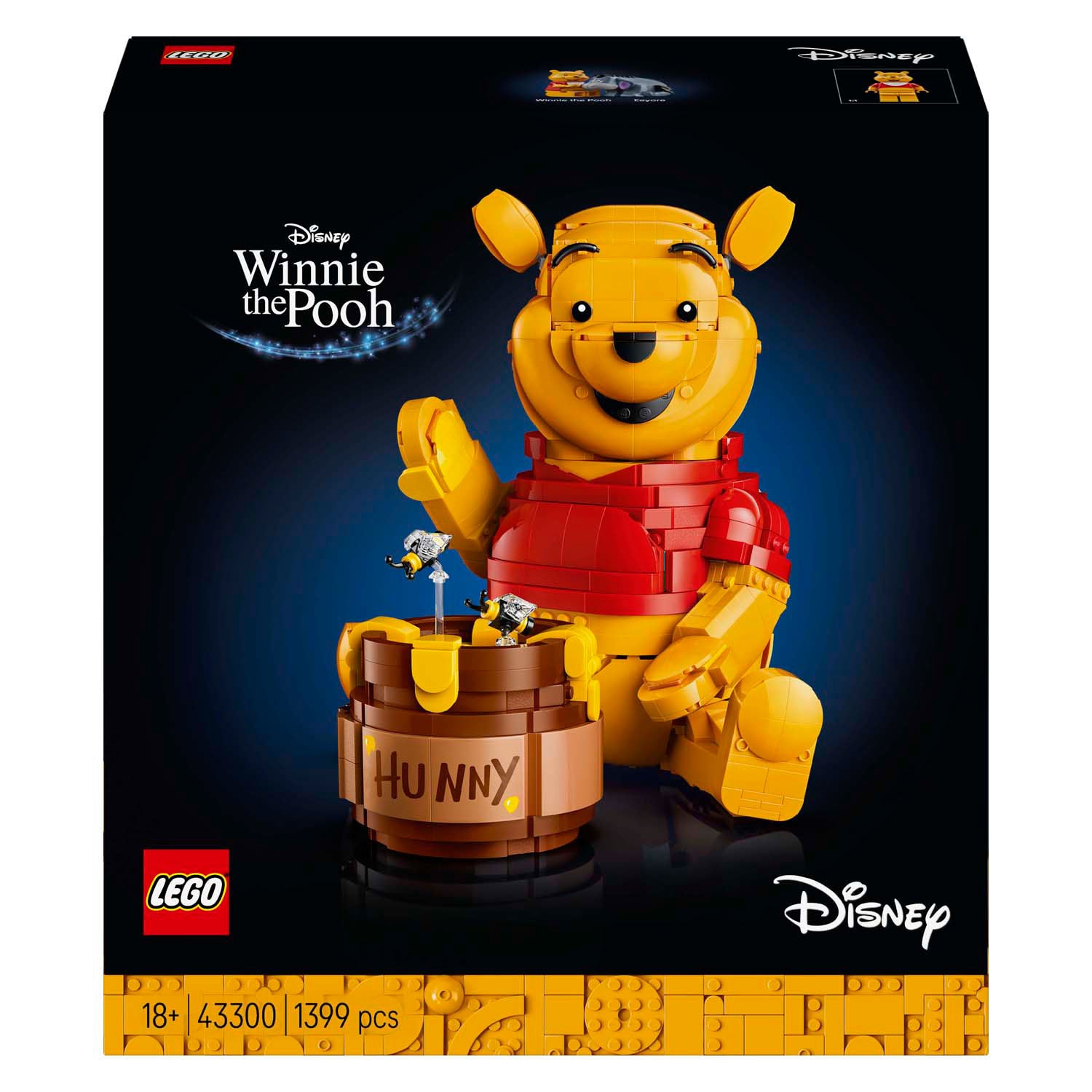 Lego disney classic - winnie de poeh constructiespeelgoed (43300, retail)