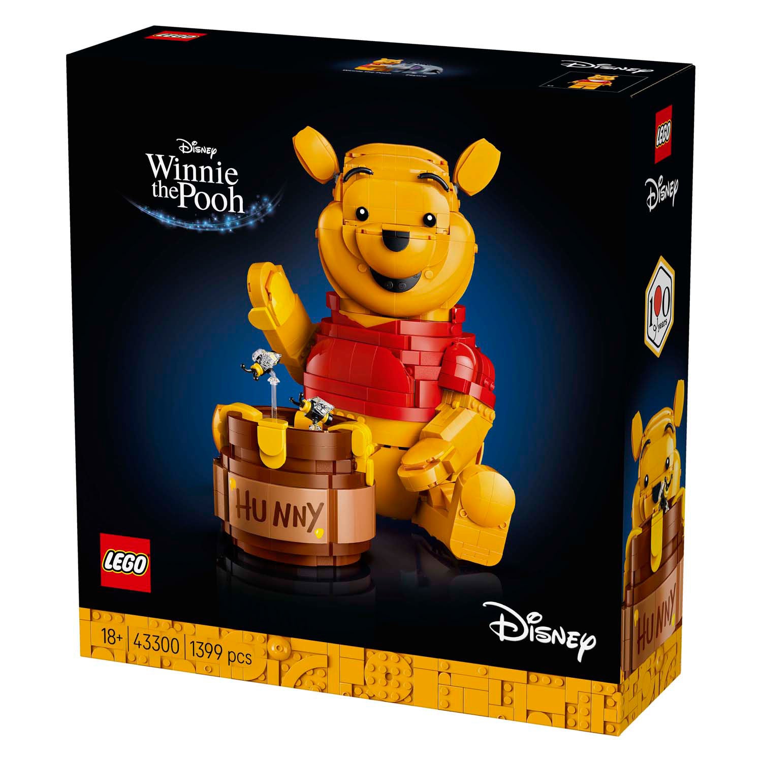 Lego disney classic - winnie de poeh constructiespeelgoed (43300, retail)