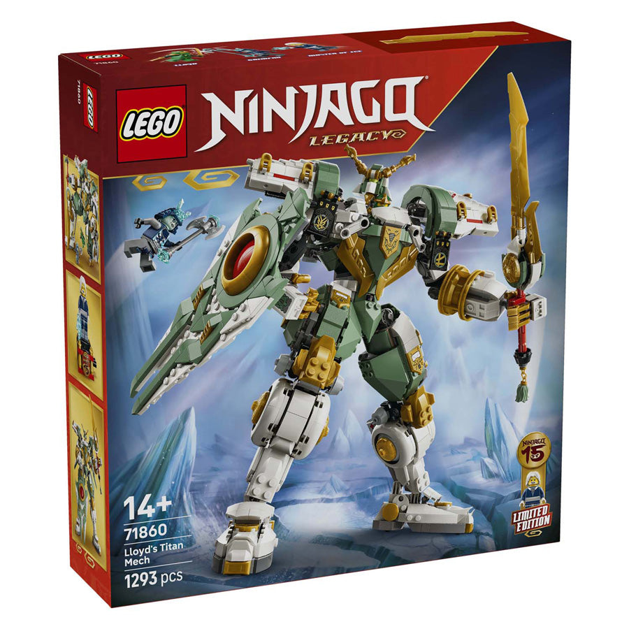Lego ® ninjago® 15-jarig jubileum: lloyds reusachtige mecha speelgoed 71860