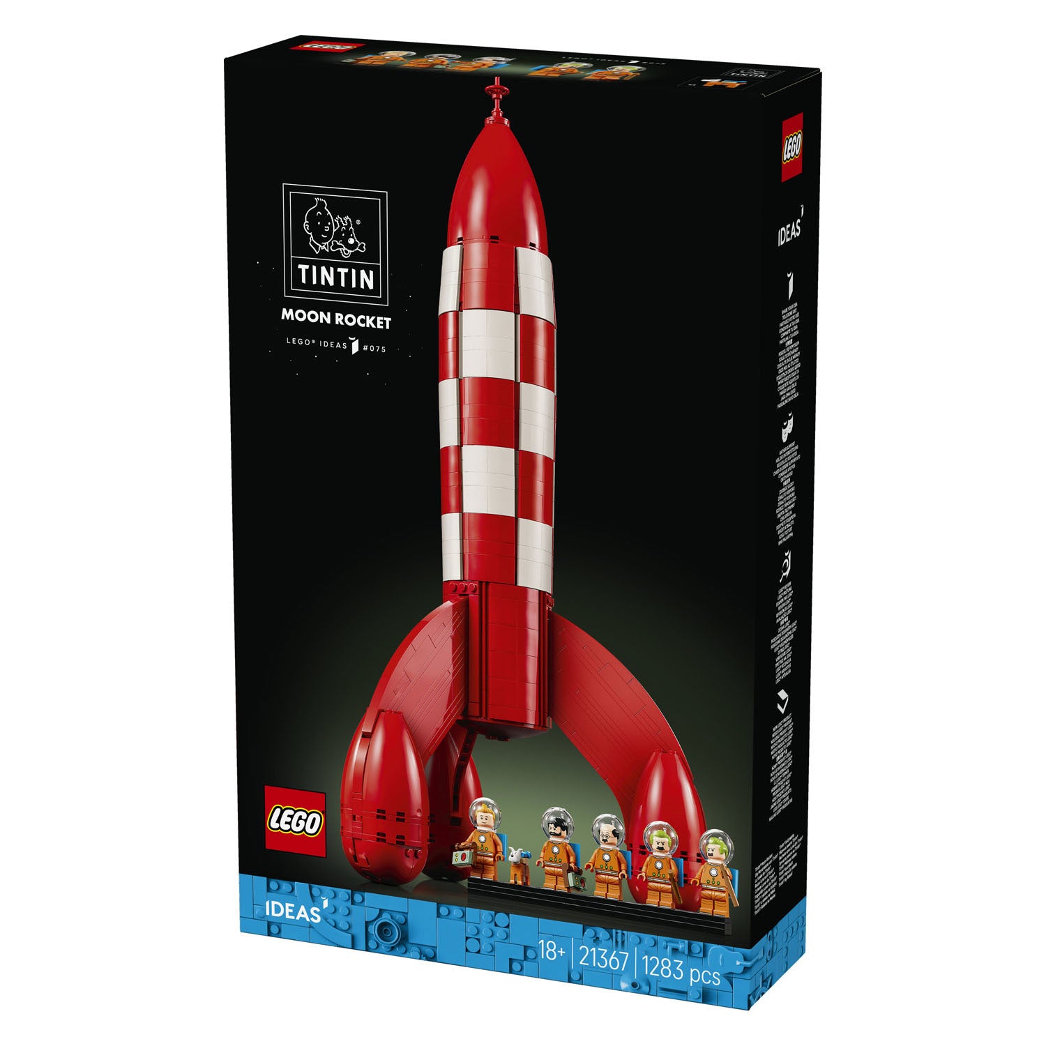 Lego ideas 21367 tintin maanraket