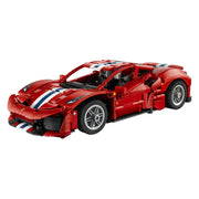 Lego technic ferrari 488 pista auto speelgoed voor kinderen en decoratie 42235 - afbeelding 3