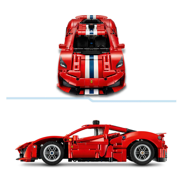 Lego technic ferrari 488 pista auto speelgoed voor kinderen en decoratie 42235