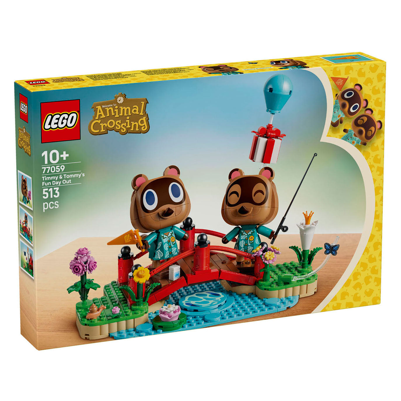 Lego animal crossing 77059 dagje vrij met timmy en tommy