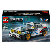 Lego speed champions bmw m3 (e30) auto bouwpakket voor kinderen en kinderkamer decoratie 77263 - afbeelding 2