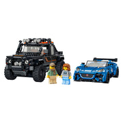 Lego speed champions jaguar project 7 en land rover defender auto bouwpakket voor kinderen 77264 - afbeelding 3