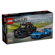 Lego speed champions jaguar project 7 en land rover defender auto bouwpakket voor kinderen 77264 - afbeelding 4