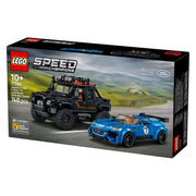 Lego speed champions jaguar project 7 en land rover defender auto bouwpakket voor kinderen 77264 - afbeelding 5
