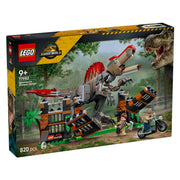 Lego jurassic world spinosaurus ontsnapping dinosaurus speelgoed voor kinderen 77982 - afbeelding 4