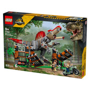 Lego jurassic world spinosaurus ontsnapping dinosaurus speelgoed voor kinderen 77982 - afbeelding 5