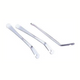 bandenafnemers zilver staal set van 3 stuks