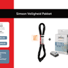 Rema tip top nederland b.v. simson 020867 actie veiligheid pakket (bestaat uit: 1 x simson bold 120 + 1 x tracefy solo)