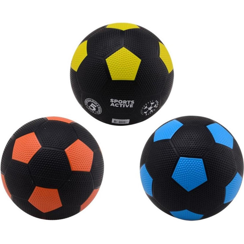 Johntoy sports active rubber voetbal maat 5
