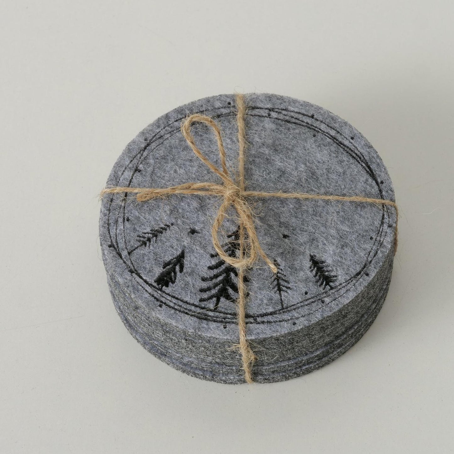 Boltze home onderzetter oslo 6-delig d10cm vilt