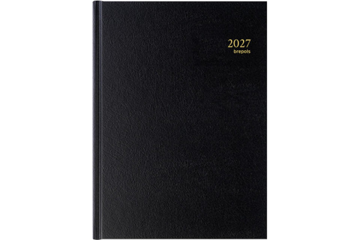 Agenda 2027 brepols bremax 2 a4 8 kolommen zwart