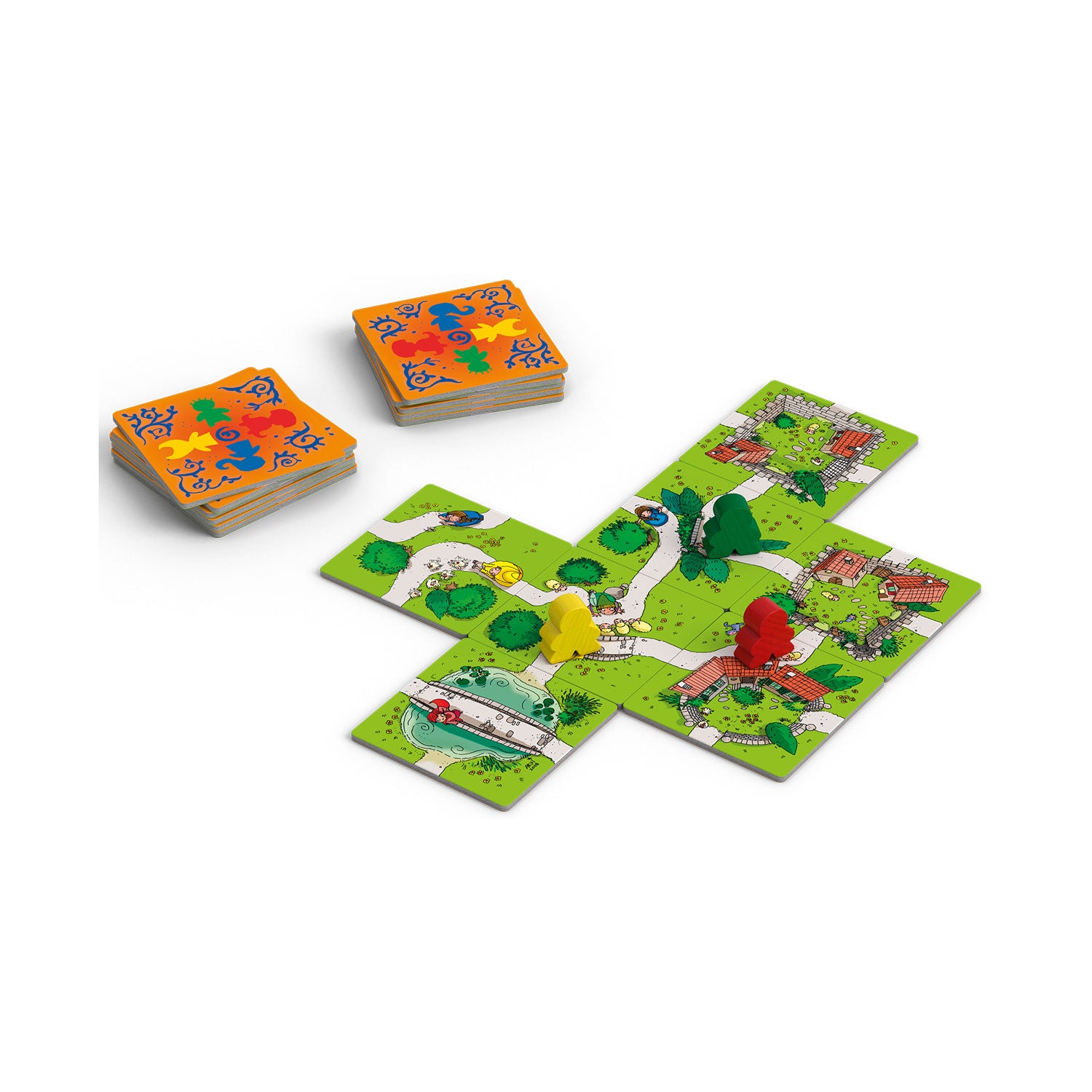 999games 999 games - carcassonne - junior - bordspel - vanaf 4 jaar - kinderspel - gezelschapsspel - educatief spel
