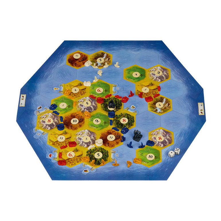 999games 999 games zeevaarders van catan. uitbreiding op kolonisten van catan