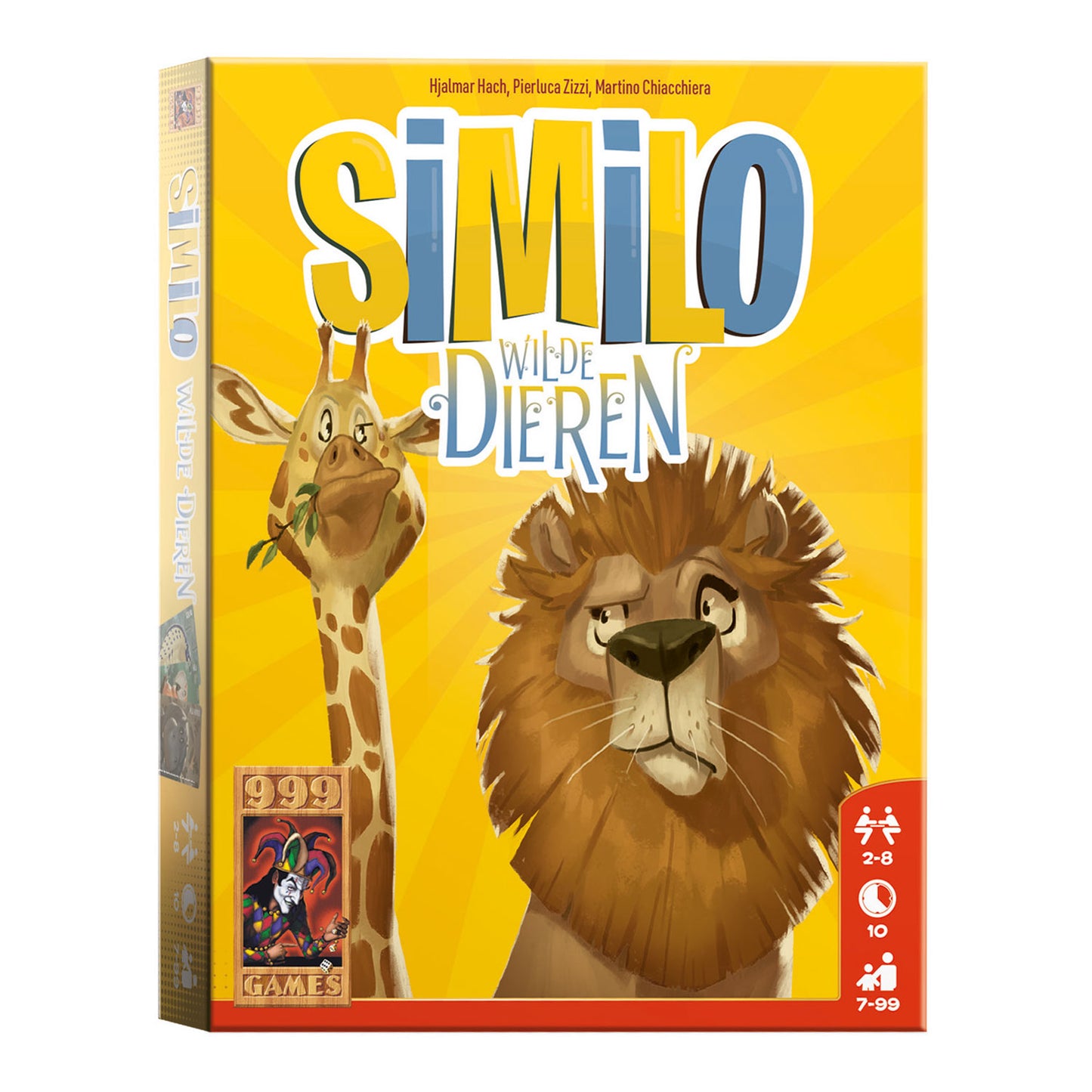 999Games Similo: Wilde Dieren Kaartspel