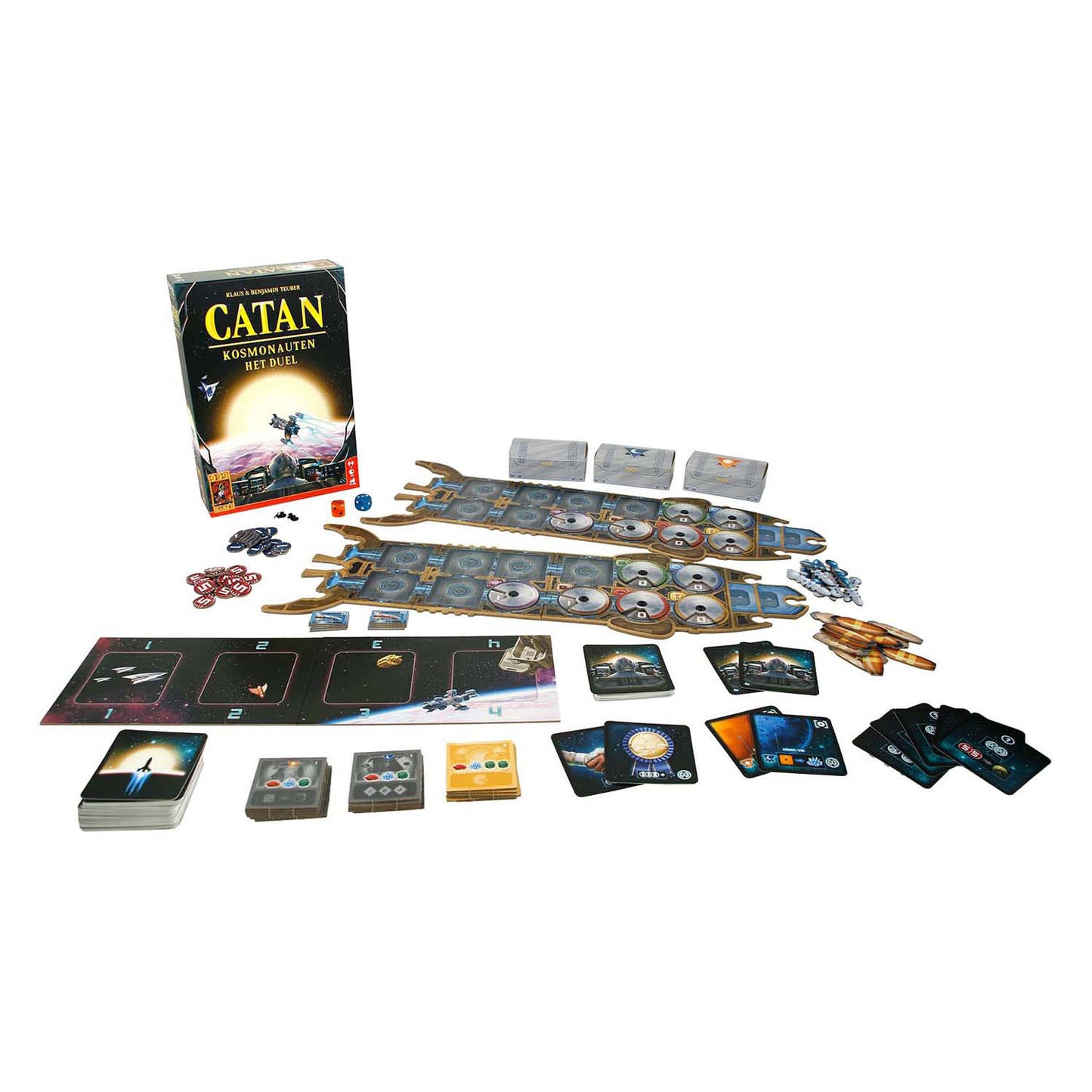 999games 999 games catan: kosmonauten het duel bordspel