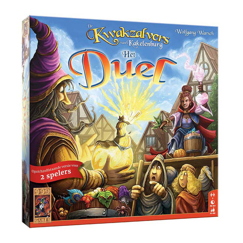 999games 999 games de kwakzalvers van kakelenburg: het duel bordspel