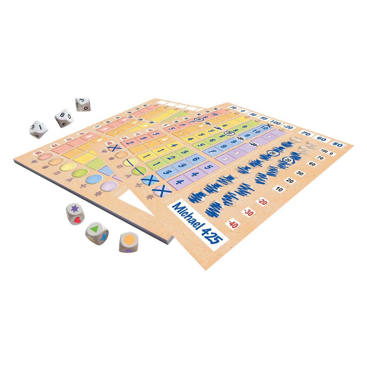 999games 999 games lost cities: roll write dobbelspel