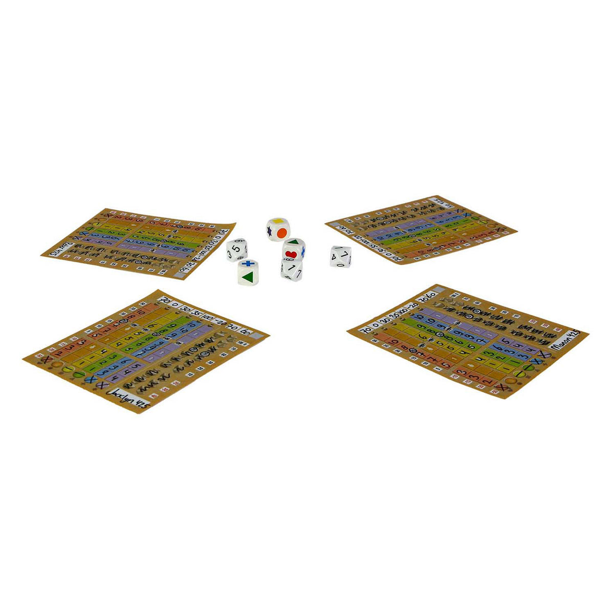 999games 999 games lost cities: roll write dobbelspel