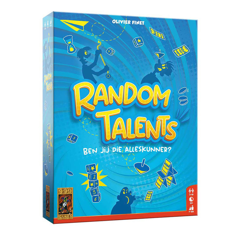 999games 999 games random talents bordspel
